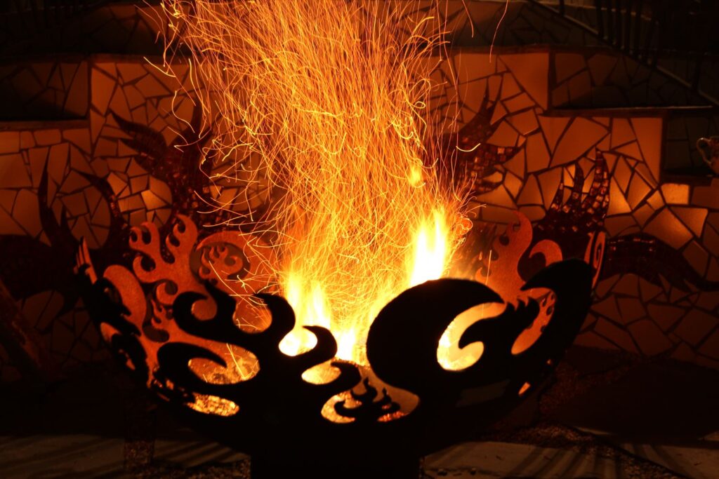 Fire Sculptural Firepit