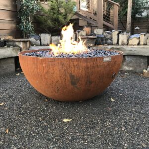 The Zen Sculptural Firepit