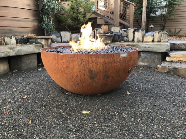 The Zen Sculptural Firepit