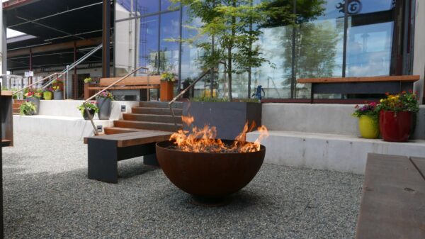 Zen Sculptural Firepit