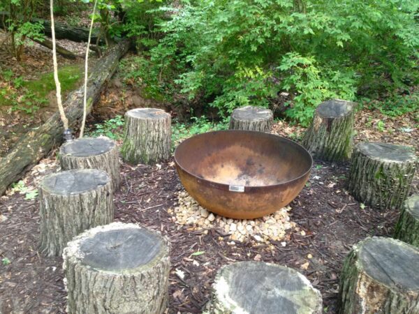 Zen Sculptural Firepit