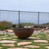 Zen Sculptural Firepit