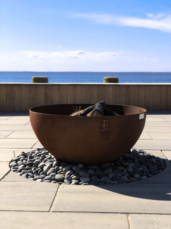 Compass Sculptural Firepit