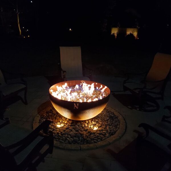 Compass Sculptural Firepit