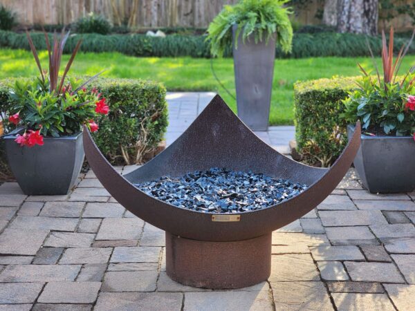 King Isolsceles Sculptural Firepit