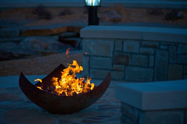 King Isolsceles Sculptural Firepit