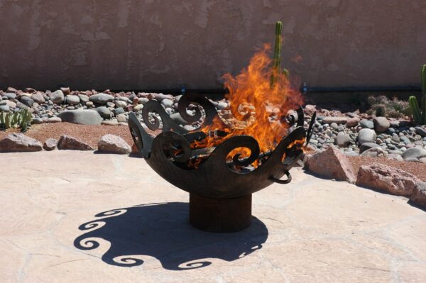 Waves Sculptural Firepit