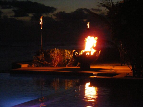 Waves Sculptural Firepit