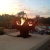Waves Sculptural Firepit