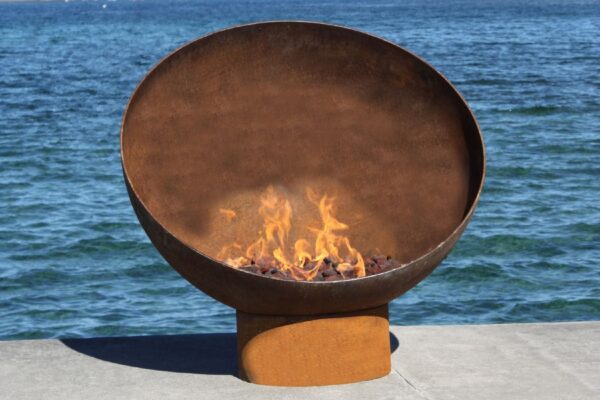 The Meridian Sculptural Firepit