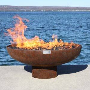 The Classical Ellipse Sculptural Firepit