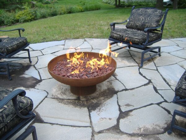 The Classical Ellipse Sculptural Firepit