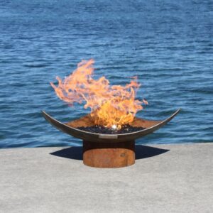 Isolsceles Modern Sculptural Firebowl