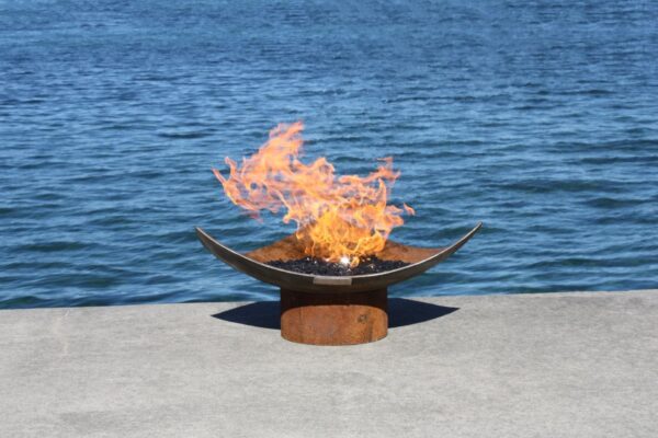 Isolsceles Modern Sculptural Firebowl