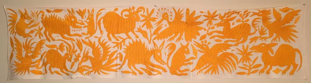 Otomi hand embroidered Tapestry