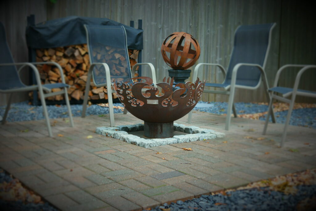 Phoenix + Flames Sculptural Fire Pit (previously known as the Great Bowl O’ Fire)